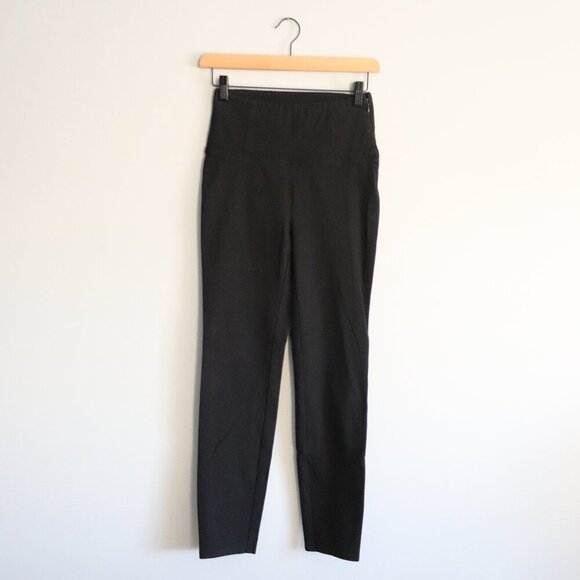 Wilfred Free Women's Black Sz 2 Straight Leg Casual Side Zip High Rise Pants - Picture 1 of 11